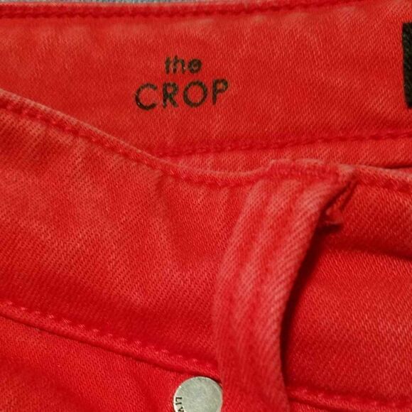 Liverpool Red The Crop Jeans size 6/28 Petite - Picture 13 of 13